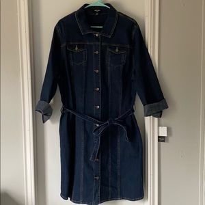 NWT Nine West Denim Dress